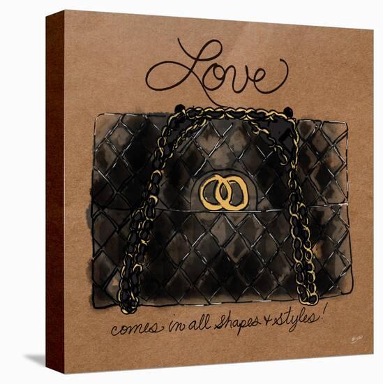 Love Comes in All Shapes-Bella Dos Santos-Stretched Canvas