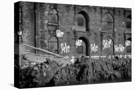 Love Graffiti Brooklyn New York-null-Stretched Canvas