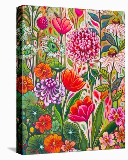 Love Grows Here-Peggy Davis-Stretched Canvas