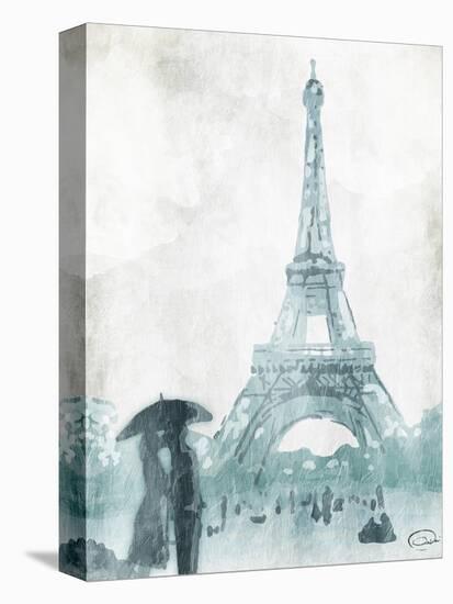 Love in Paris-OnRei-Stretched Canvas