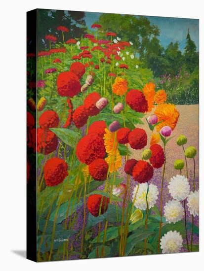 Love in the Garden (Oil on Board)-William Ireland-Premier Image Canvas