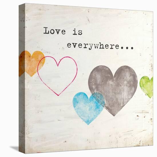 Love Is Everywhere-Mimi Marie-Stretched Canvas