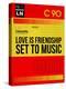 Love Is Friendship Set To Music-NaxArt-Stretched Canvas