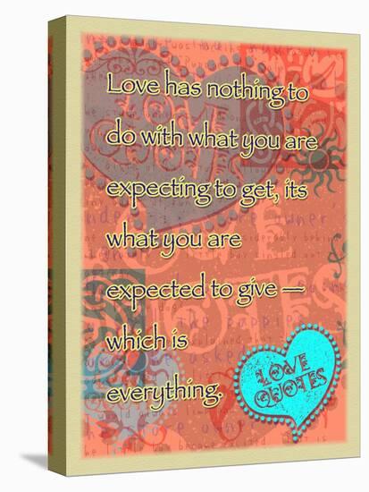 Love Is to Give Everything-Cathy Cute-Premier Image Canvas