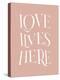 Love Lives Here-Beth Cai-Premier Image Canvas