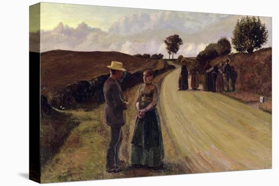 Love Making in the Evening, 1889-91-Fritz Syberg-Premier Image Canvas