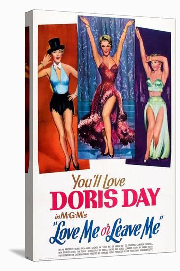 Love Me or Leave Me, Doris Day, 1955-null-Stretched Canvas