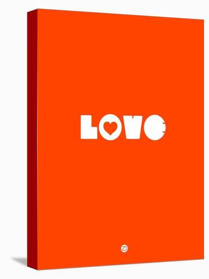 Love Orange-NaxArt-Stretched Canvas