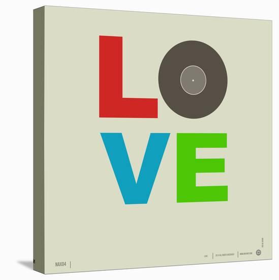 Love Poster-NaxArt-Stretched Canvas