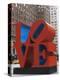 Love Sculpture by Robert Indiana, 6th Avenue, Manhattan, New York City, New York, USA-Amanda Hall-Premier Image Canvas