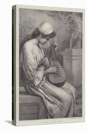 Love Song-Henry Ryland-Premier Image Canvas