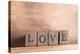 Love Spelled Out-frannyanne-Stretched Canvas
