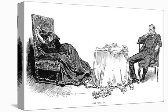 Love Will Die, 1894-Charles Dana Gibson-Premier Image Canvas