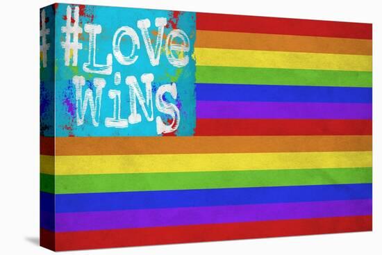 Love Wins Flag-Ali Potman-Premier Image Canvas