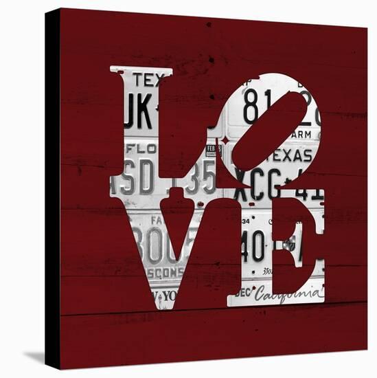 Love Word Art License Plates-Design Turnpike-Premier Image Canvas