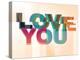 Love You-Philip Sheffield-Premier Image Canvas