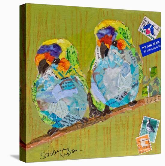 Lovebirds-null-Stretched Canvas