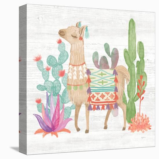 Lovely Llamas IV-Mary Urban-Stretched Canvas