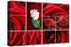 Lovely Roses Mosaic-duallogic-Stretched Canvas