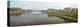 Lovers Bridge over a river, River Vistula, Krakow, Poland-null-Premier Image Canvas