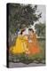 Lovers in a Forest, circa 1800-null-Premier Image Canvas