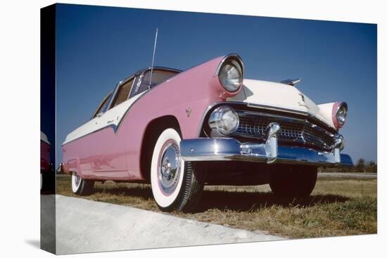 Low-Angle View of a 1954 Ford Fairlane Automobile-Yale Joel-Premier Image Canvas
