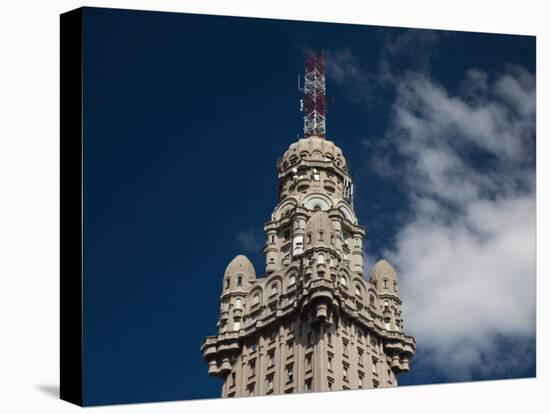 Low Angle View of a Building, Salvo Palace, Plaza Independencia, Montevideo, Uruguay-null-Premier Image Canvas