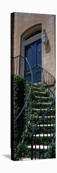 Low Angle View of a House, Savannah, Georgia, USA-null-Stretched Canvas