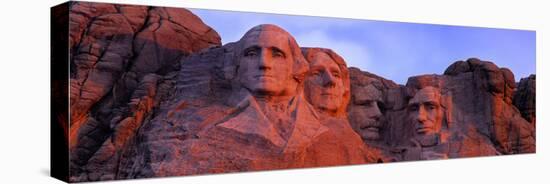 Low Angle View of a Monument, Mt Rushmore National Monument, Rapid City, South Dakota, USA-null-Premier Image Canvas