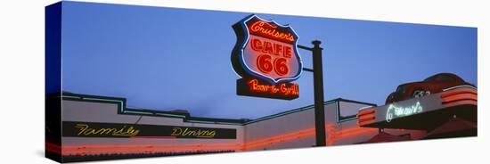 Low Angle View of a Road Sign, Route 66, Arizona, USA-null-Premier Image Canvas