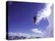 Low Angle View of a Skier in Mid Air-null-Premier Image Canvas