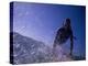 Low Angle View of a Teenage Girl Riding a Surfboard-George Silk-Premier Image Canvas