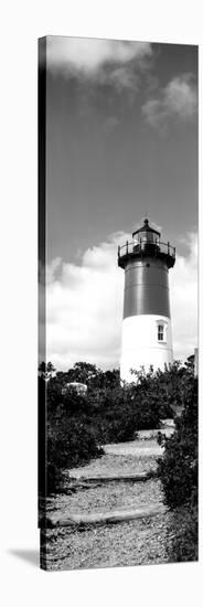 Low Angle View of Nauset Lighthouse, Nauset Beach, Eastham, Cape Cod, Barnstable County-null-Premier Image Canvas