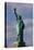 Low angle view of Statue Of Liberty, Manhattan, New York City, New York State, USA-null-Premier Image Canvas