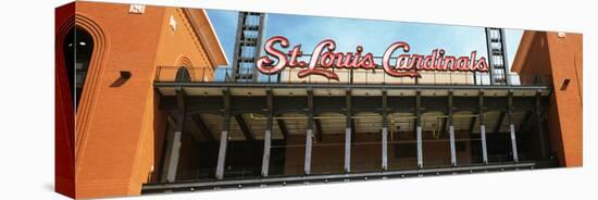 Low Angle View of the Busch Stadium in St. Louis, Missouri, USA-null-Premier Image Canvas