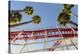 Low Angle View Of The Giant Dipper Roller Coaster Ride At The Santa Cruz Beach Boardwalk In CA-Ron Koeberer-Stretched Canvas