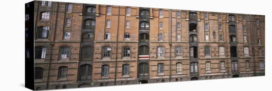 Low Angle View of Warehouses in a City, Speicherstadt, Hamburg, Germany-null-Premier Image Canvas