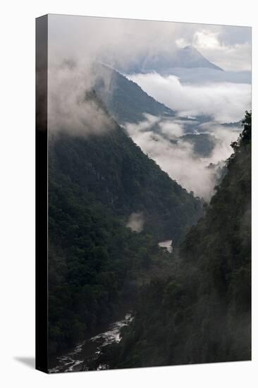 Low Cloud in the Potaro River Gorge, Guyana, South America-Mick Baines & Maren Reichelt-Premier Image Canvas