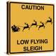 Low Flying Sleigh-Tina Lavoie-Premier Image Canvas
