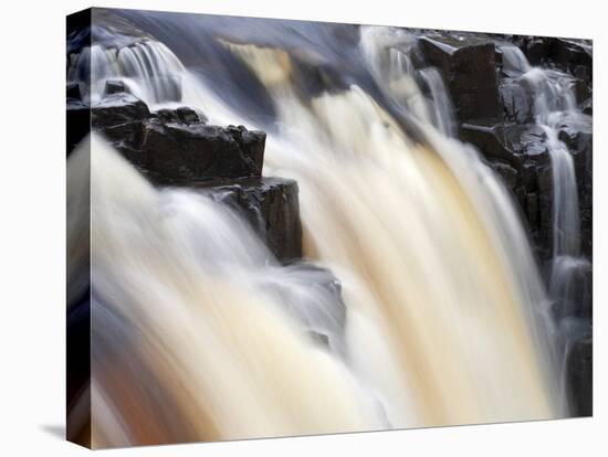 Low Force Waterfall in Upper Teesdale, County Durham, England, United Kingdom, Europe-Mark Sunderland-Premier Image Canvas