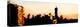 Low Poly New York Art - Manhattan Silhouettes-Philippe Hugonnard-Stretched Canvas