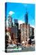 Low Poly New York Art - NYC Touch-Philippe Hugonnard-Stretched Canvas