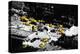 Low Poly New York Art - Taxi Cabs-Philippe Hugonnard-Stretched Canvas
