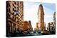 Low Poly New York Art - USA Brooklyn-Philippe Hugonnard-Stretched Canvas