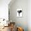 Low Poly Safari Art - The Elephant - White Edition-Philippe Hugonnard-Stretched Canvas displayed on a wall
