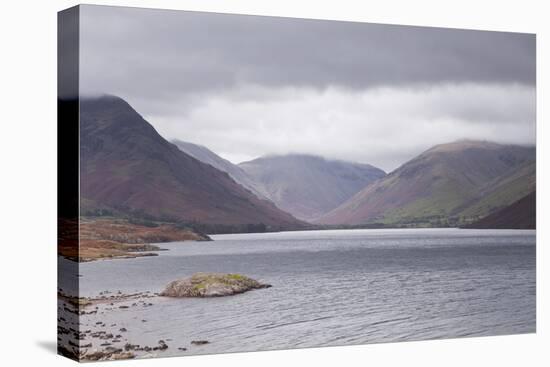 Low Rain Clouds Surrunding the Fells Above Wast Water in the Lake District National Park-Julian Elliott-Premier Image Canvas