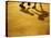 Low Section View of Two People Playing Basketball-null-Premier Image Canvas