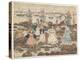 Low Tide, Beachmont, C.1902 (W/C over Graphite on Paper)-Maurice Brazil Prendergast-Premier Image Canvas