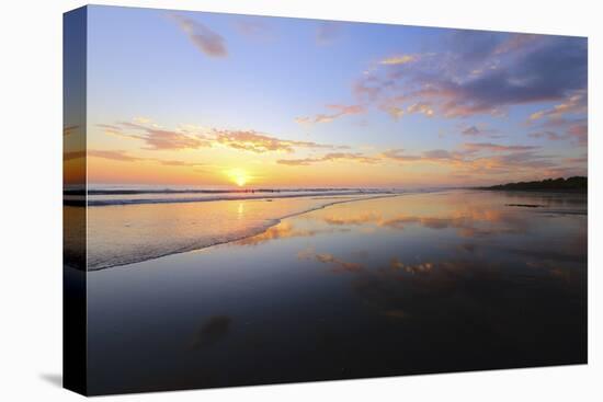 Low Tide Sunset on Playa Linda near Dominical-Stefano Amantini-Premier Image Canvas