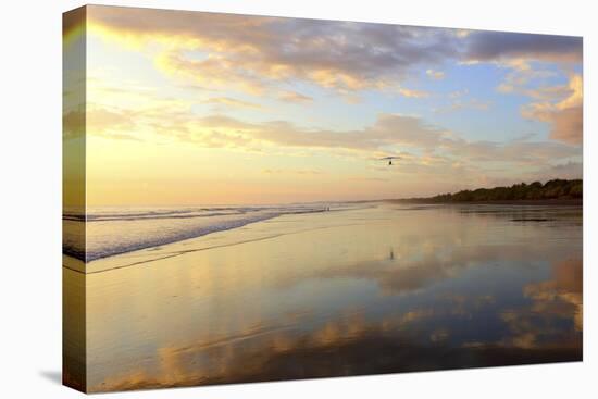 Low Tide Sunset on Playa Linda near Dominical-Stefano Amantini-Premier Image Canvas